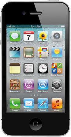 Смартфон APPLE iPhone 4S 16GB Black - Гурьевск