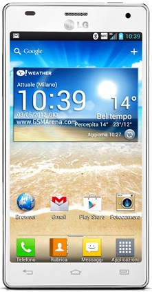 Смартфон LG Optimus 4X HD P880 White - Гурьевск